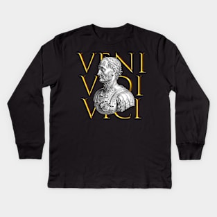 julius caesar Kids Long Sleeve T-Shirt